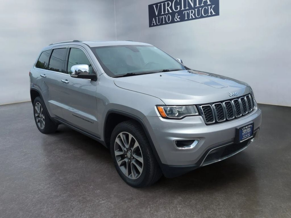 Pre-Owned 2018 JEEP GRAND CHEROKEE LIMITED SPORT UTILITY 4D - photo - 9