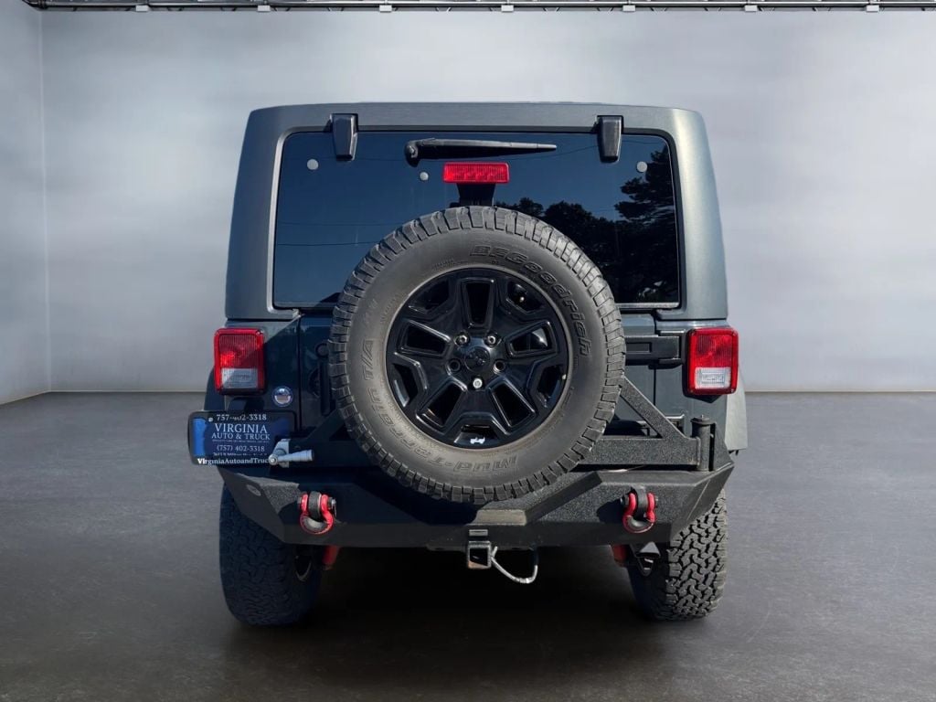 Pre-Owned 2017 JEEP WRANGLER UNLIMITED RUBICON SPORT UTILITY 4D - photo - 10